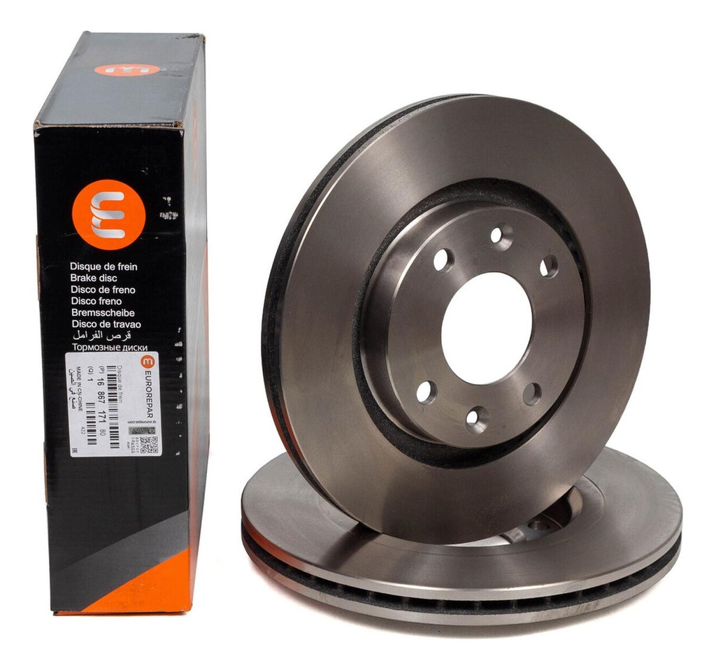 Discos De Freno (jgo) Del Partner/berlingo/crossland/c3/c4