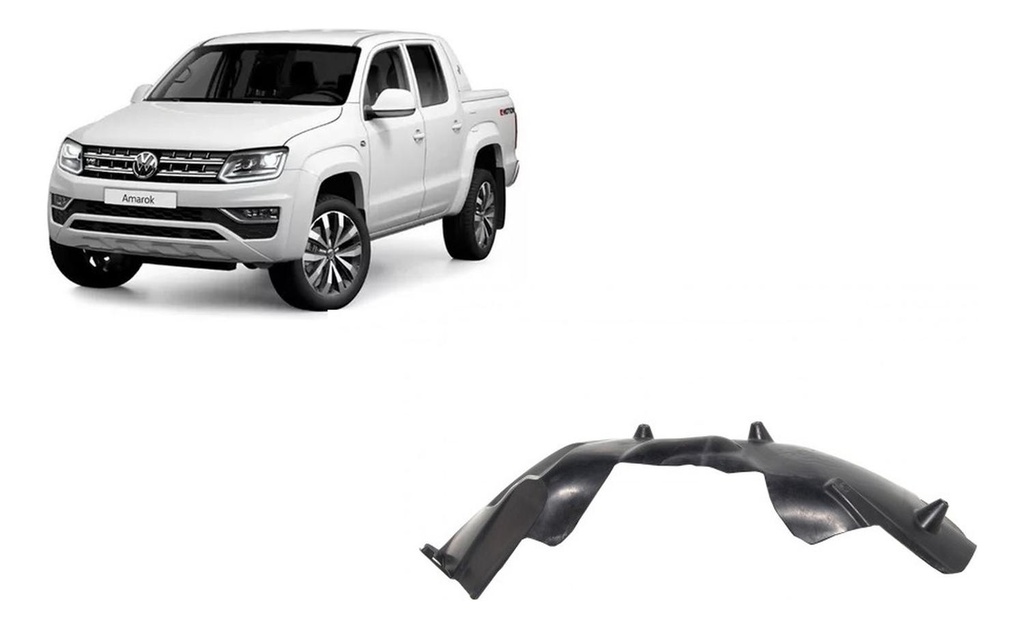 Guardafango Delantero Derecho Volkswagen Amarok 2010-2016