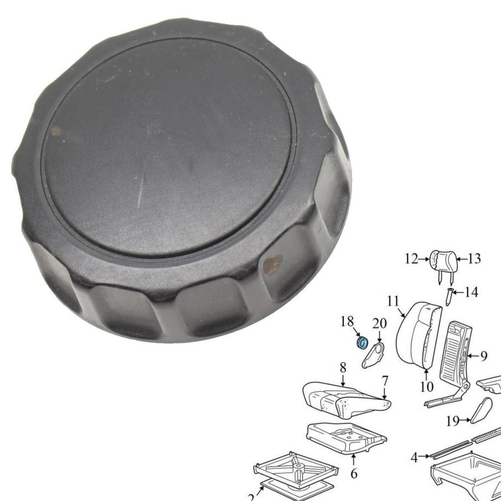 Perilla Asiento Volkswagen Golf A3 / Vento 1993-1999