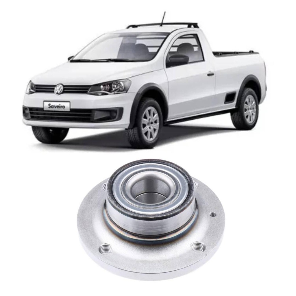 Maza Rueda Trasera Vw Saveiro / Gol G5 2009-2013 Sin Abs