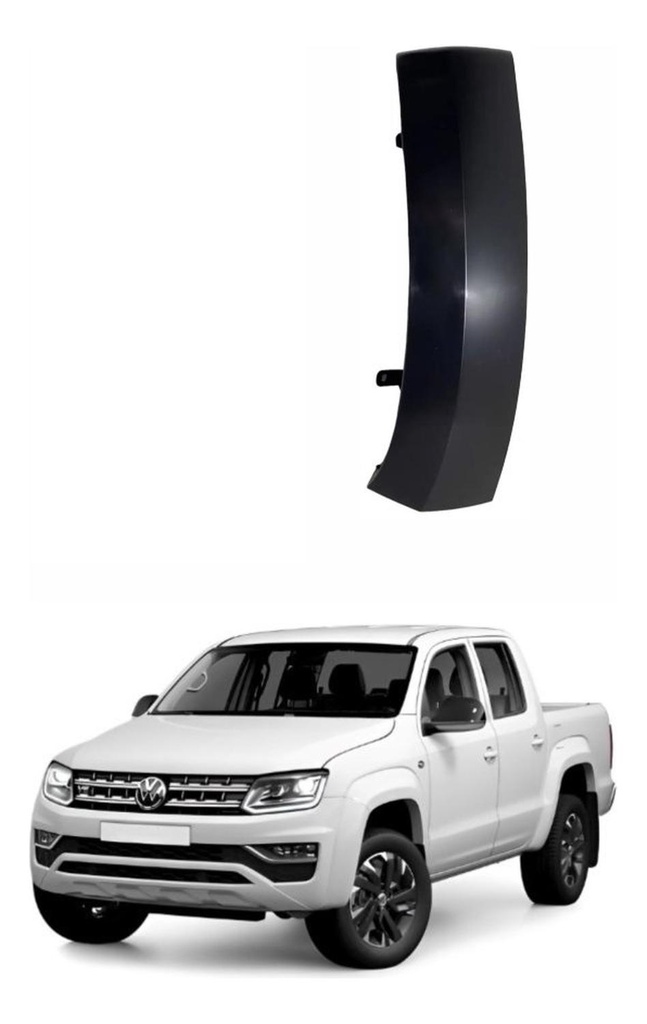 Moldura Parachoque Izq Volkswagen Amarok 2016-2023