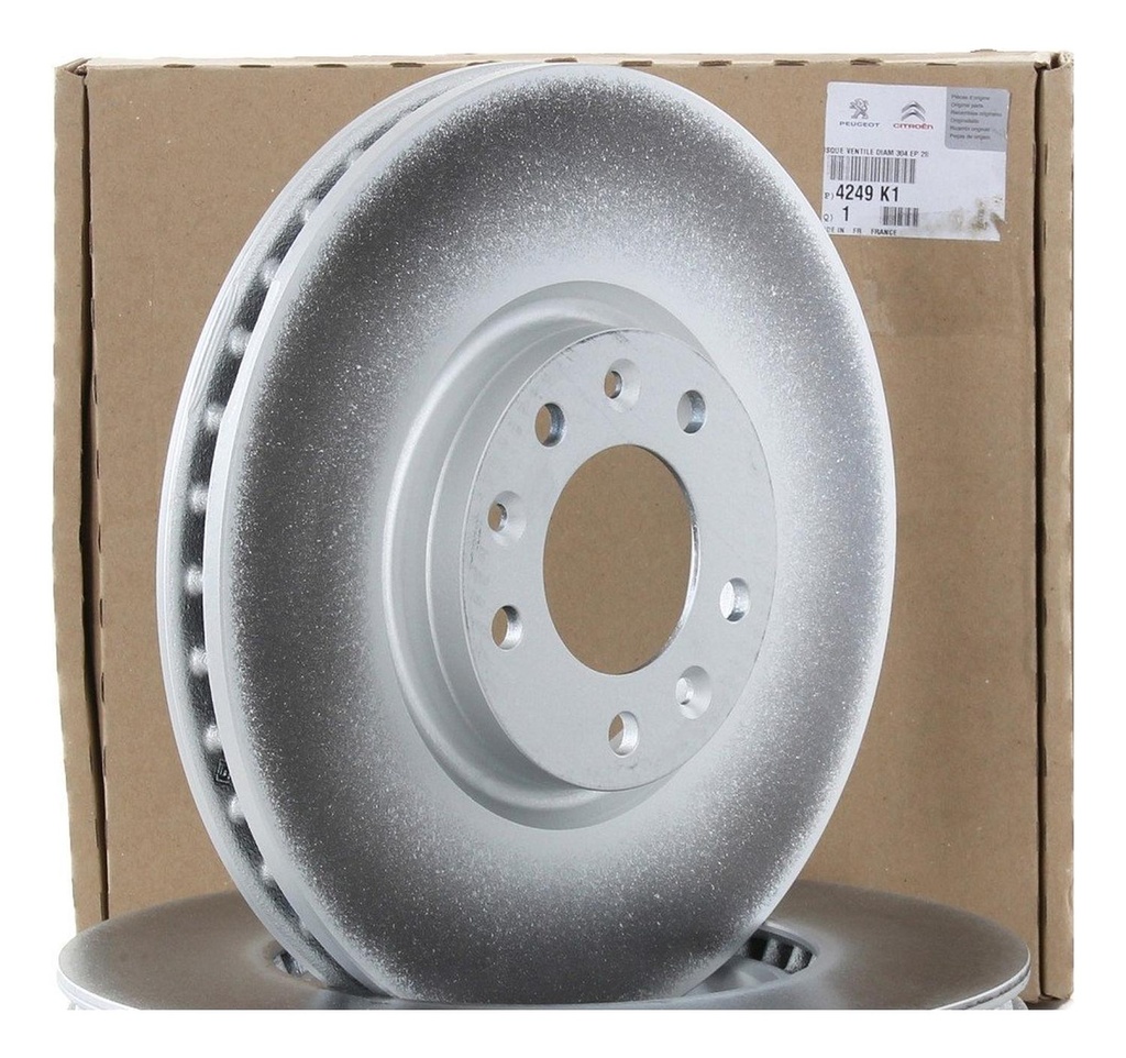 Disco Freno Delanteros Peugeot 3008 2017-2023 Original