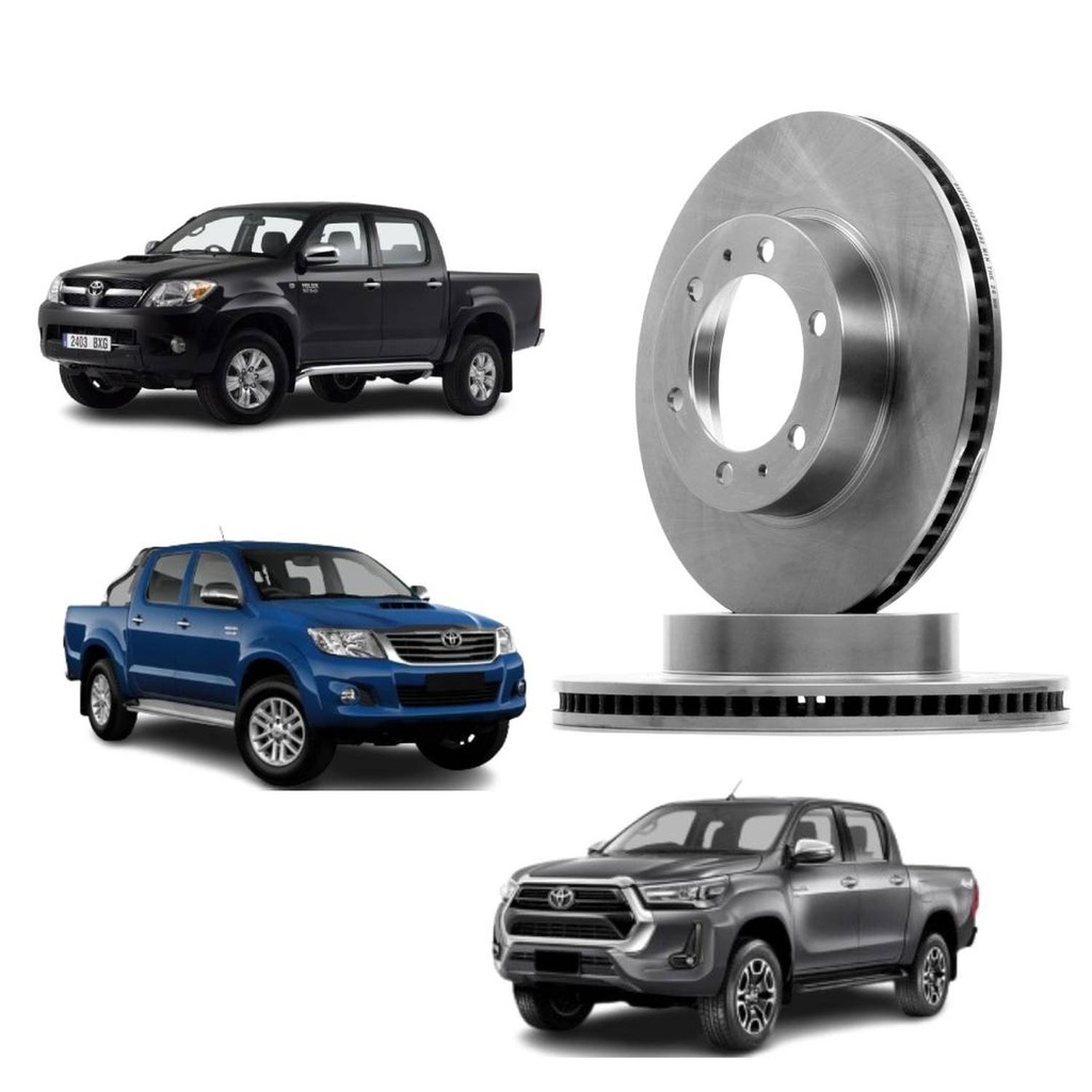 Disco de Freno Delantero Toyota Hilux 4x4 2005-2024