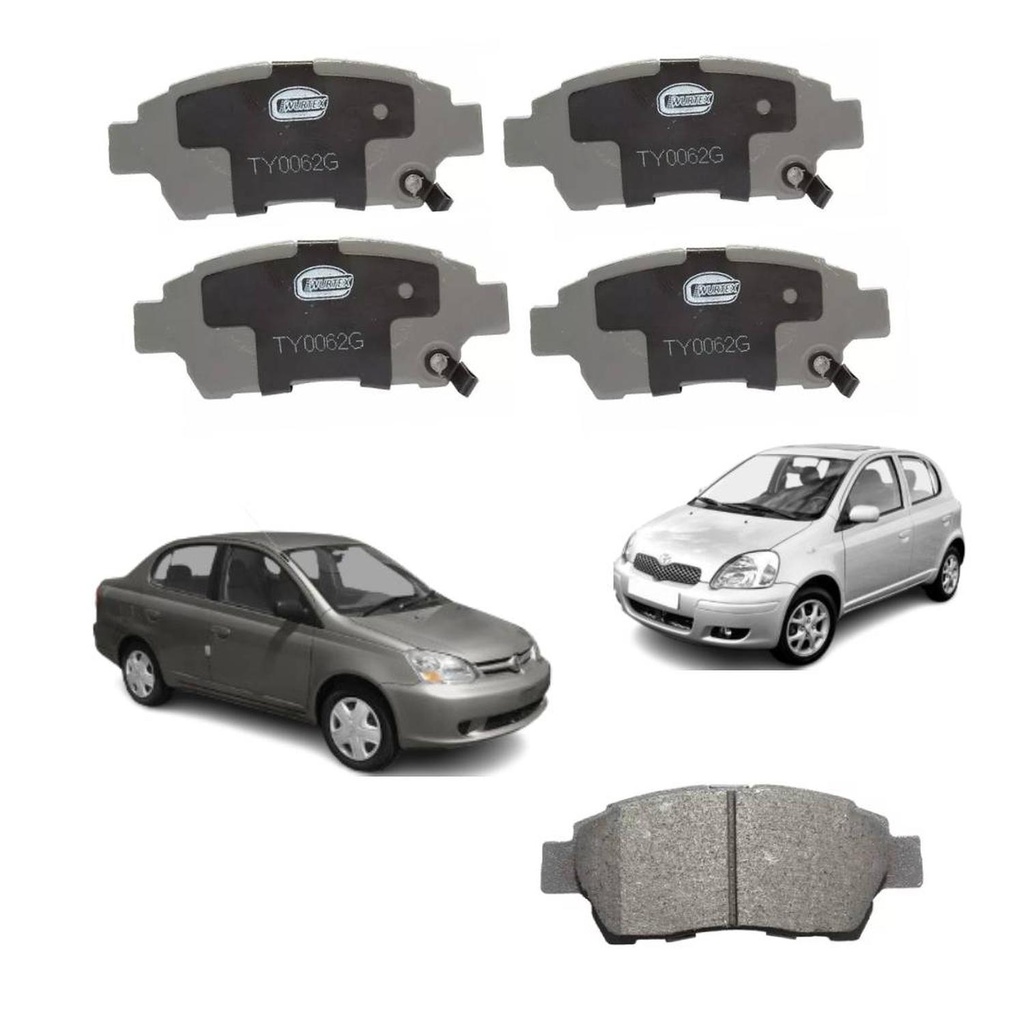 Pastillas de Freno Delanteras Toyota Yaris 1.3 1.5 1999-2006