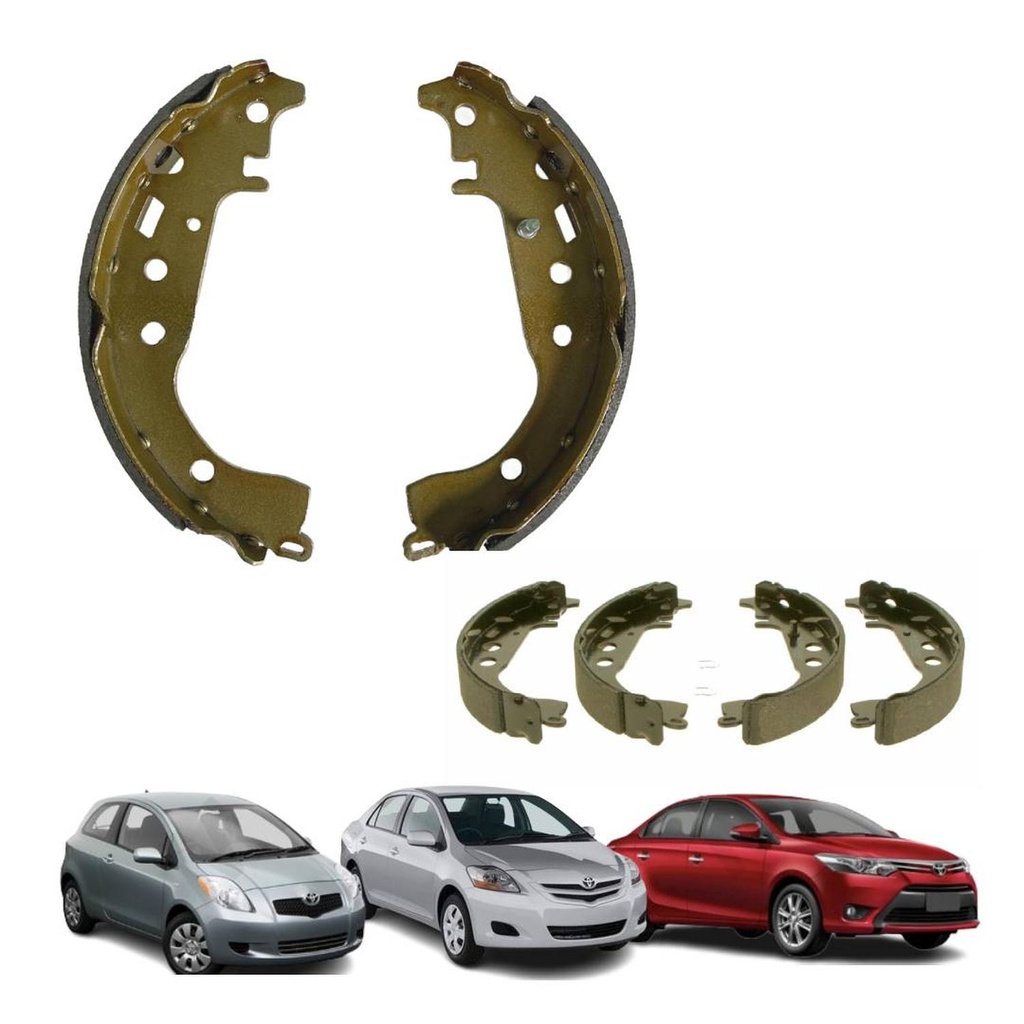 Balatas Patines Freno Trasero Toyota Yaris 1.3 1.5 2006-2018