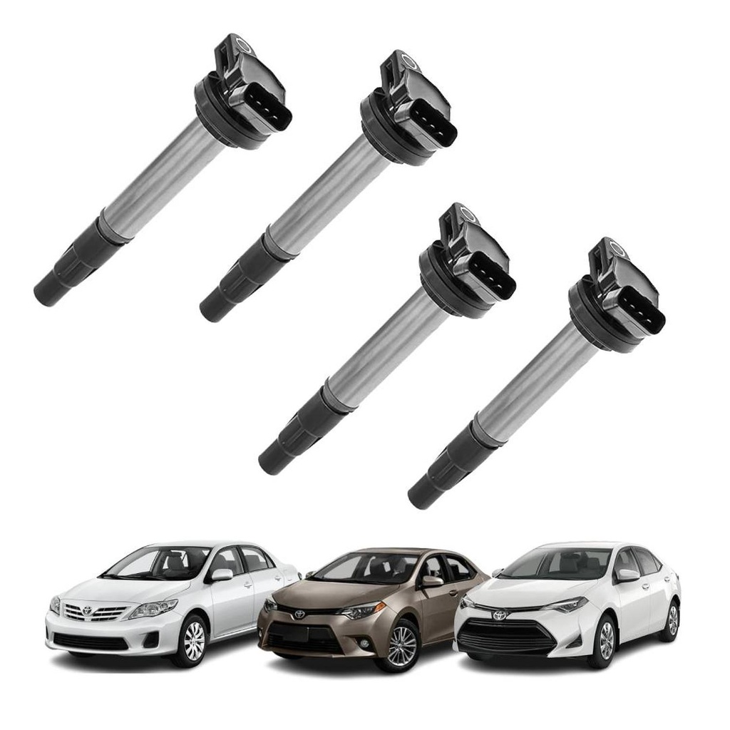 BOBINAS TOYOTA COROLLA 1.6 1.8 2011-2018 (4 UNID)