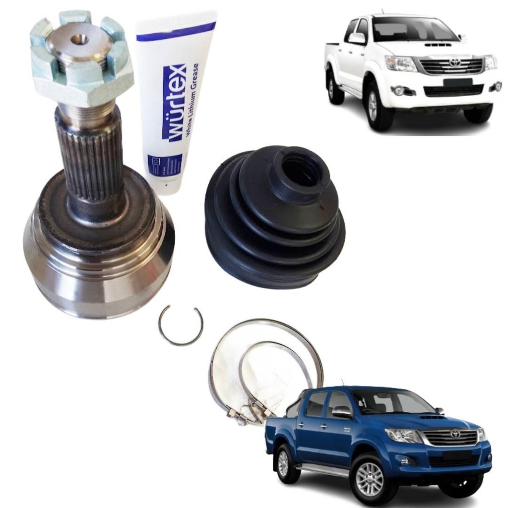 JUNTA HOMOCINETICA LADO RUEDA TOYOTA HILUX 2.5 3.0 2005-2015 30EXTx29INT