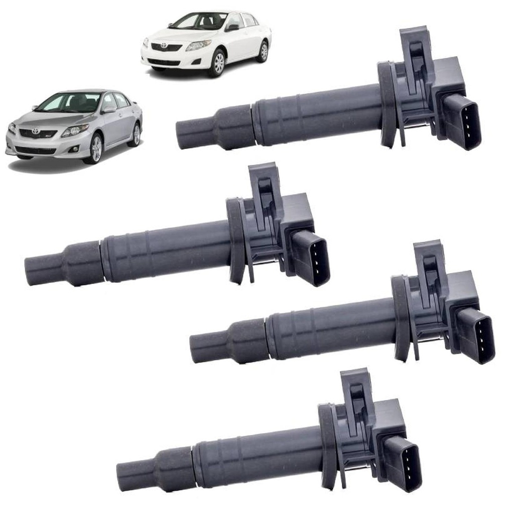 Bobinas Tipo Lapiz Toyota Corolla 1.6 1.8 2002-2011 El Jgo. (4 unid)
