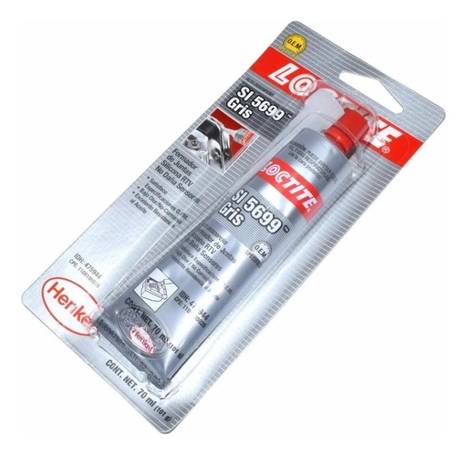 [CP005449] Sellador De Silicona Gris 70ml Loctite Y A