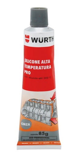 [CP005447] Silicona Alta Temperatura Gris Wurth 85 G
