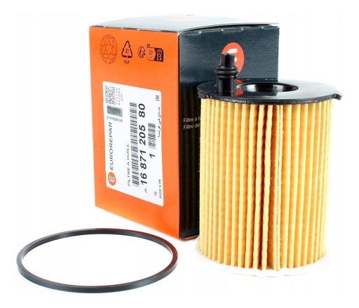 [CP002080] Elemento Filtro Aceite Peugeot 206 Hdi/partner/berlingo/ds3