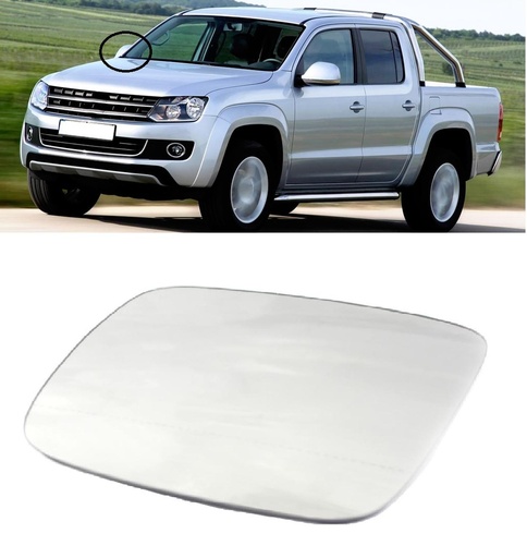 [CP001738] Vidrio Espejo Der Volkswagen Amarok 2.0 2010-2022 ( Normal)