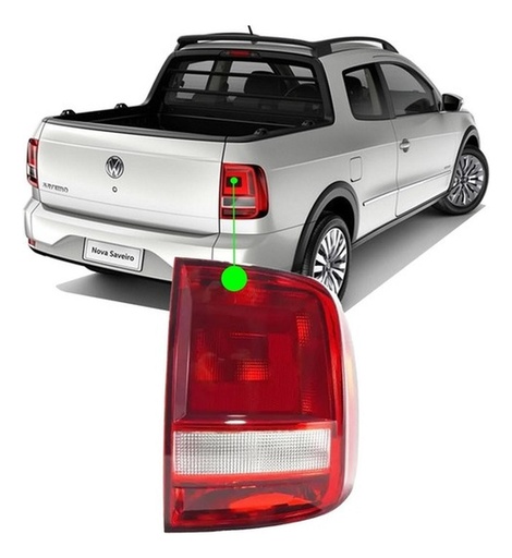 [CP002977] Farol Trasero Derecho Volkswagen Saveiro 2016-2023