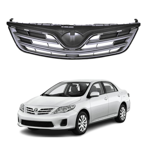 [CP010268] Mascara Negra C/moldura Gris Toyota Corolla 2011-2014