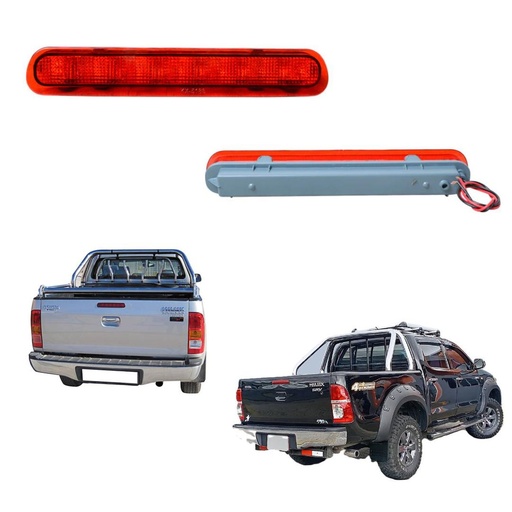 [CP010274] Tercera Luz de Freno Toyota Hilux 2005-2014 Roja