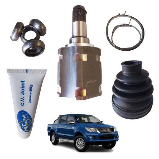 [CP010312] Set Homocinetica Triceta Lado Caja Toyota Hilux 2005-2015