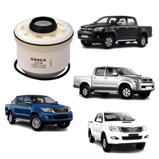 [CP010319] Filtro de Petroleo Toyota Hilux 2.5 3.0 2005-2015