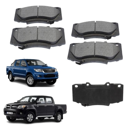[CP010322] Pastillas de Freno Delanteras Toyota Hilux 2008-2018