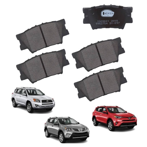 [CP010327] Pastillas de Freno Traseras Toyota Rav4 2008-2020