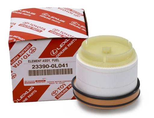 [CP010333] Filtro Petroleo Elemento Toyota Hilux 2.5 3.0 2005-2015 Genuino