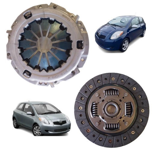 [CP015371] Kit Embrague Toyota Yaris 1.3 1999-2015 (2 piezas)