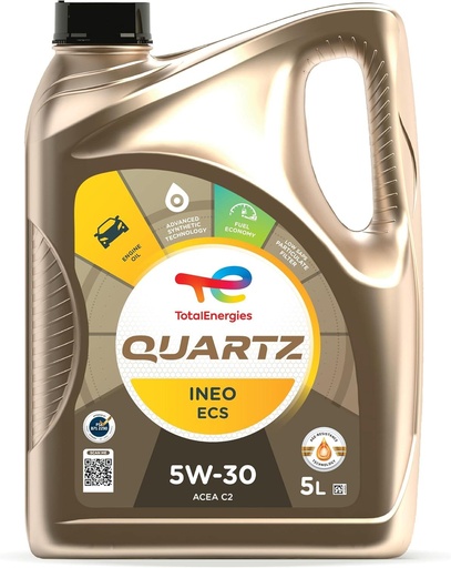 [CP015427] Aceite Total Quartz 5w30 Ineo Ecs 5 Litros